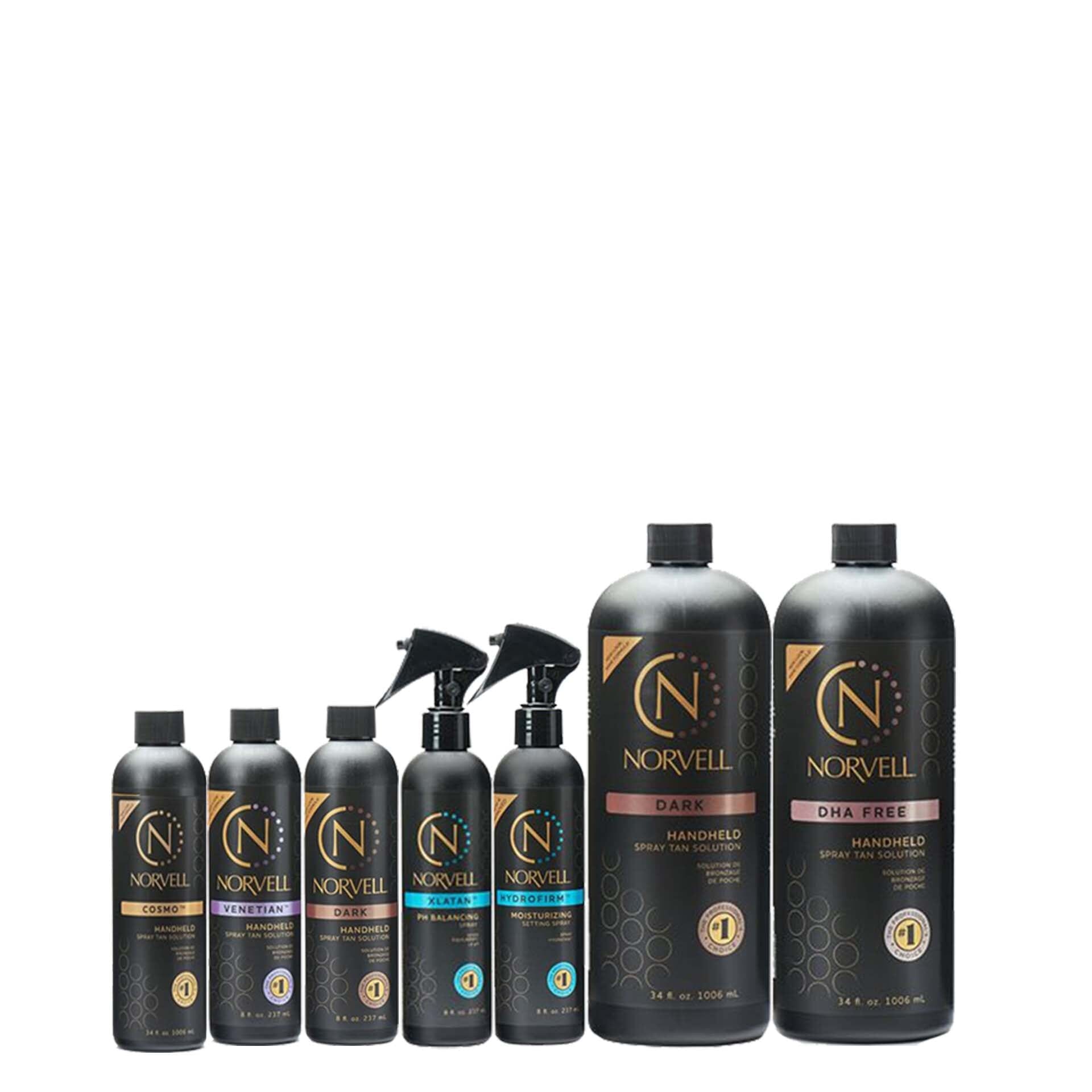Norvell Pro Sunless Travel Kit (Z-3000) with Supplies and Training