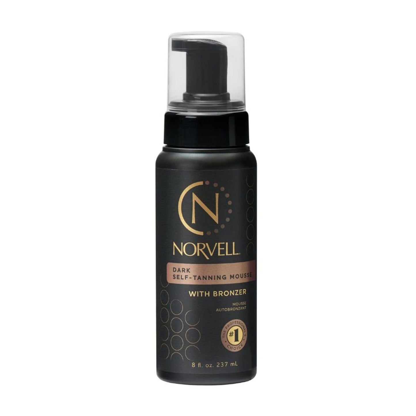 Norvell Dark Self-Tan Mousse 8.0 fl oz Quick Ship Norvell 