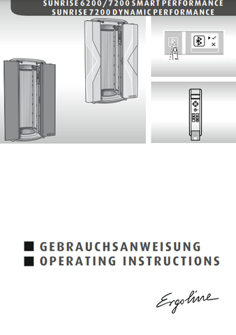 Ergoline Sunrise 7200 Dynamic Performance Tanning Bed Manual