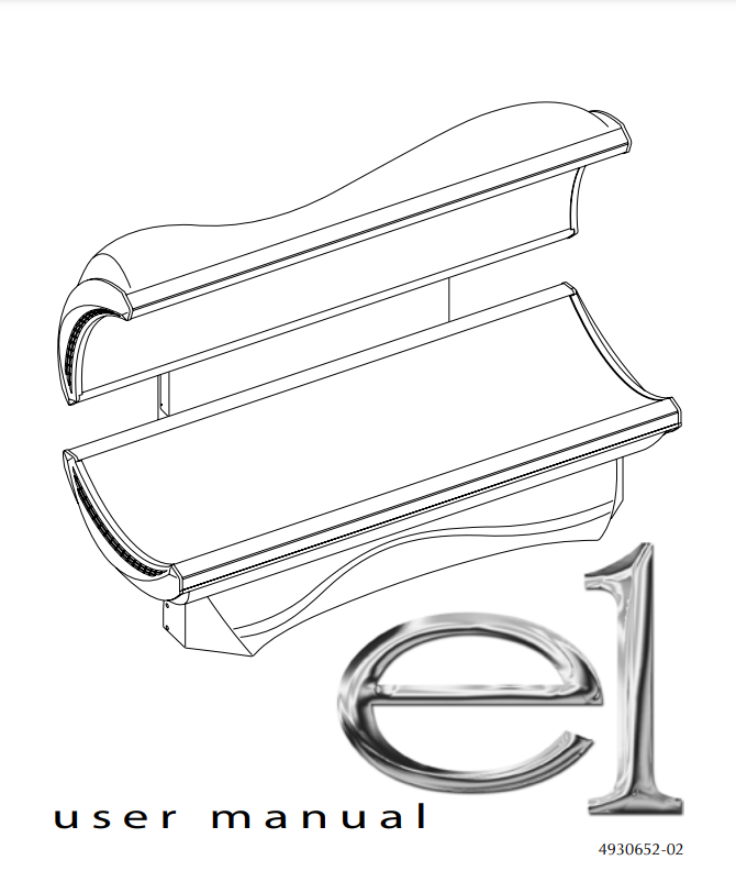2012 E1 20 Min Tanning Bed Manual