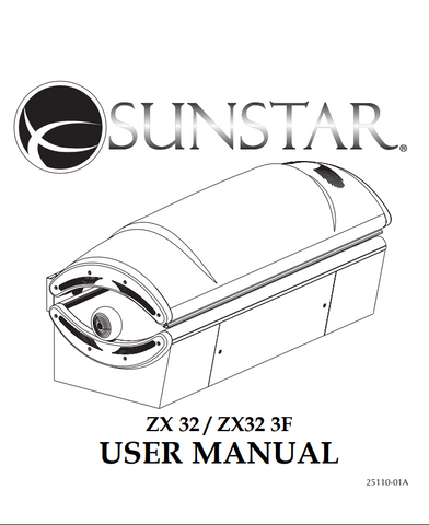 ETS SUNSTAR ZX 32 AND ZX 32 3F MANUAL