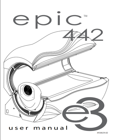 JK Epic 442 Tanning Bed Manual