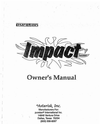 Puretan Impact 20 Min Tanning Bed Manual