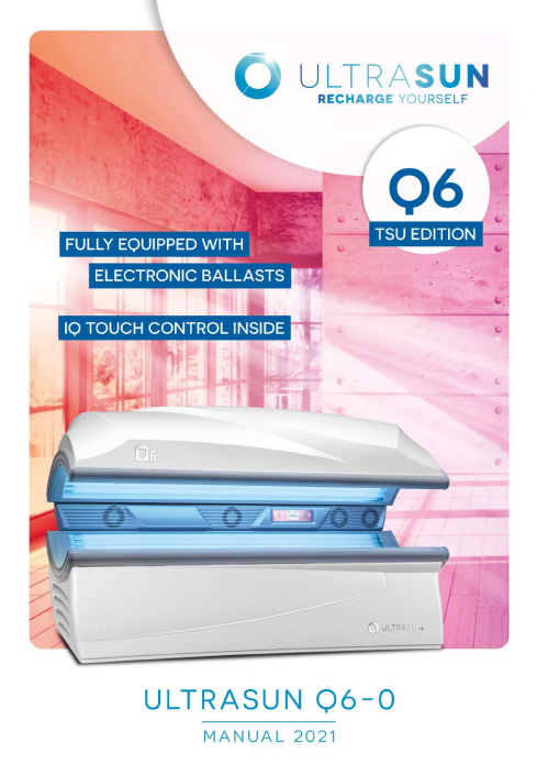 Ultrasun Q6/0 TSU Edition Tanning Bed Manual