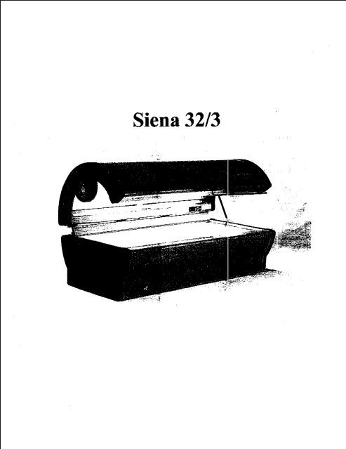 Kettler Siena 32/3 Certified Replacement Tanning Lamp Kit (2004)