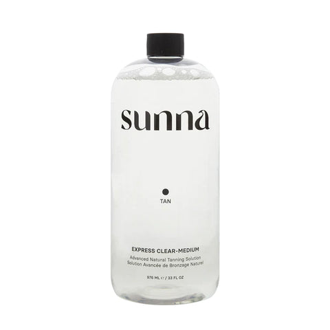 Sunna Tan Clear Express Medium Tanning Solution 33.8 oz.