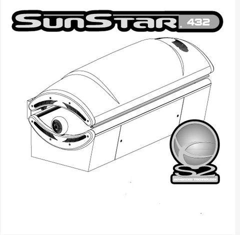 Sunstar 432 Tanning Lamp Replacement Kit