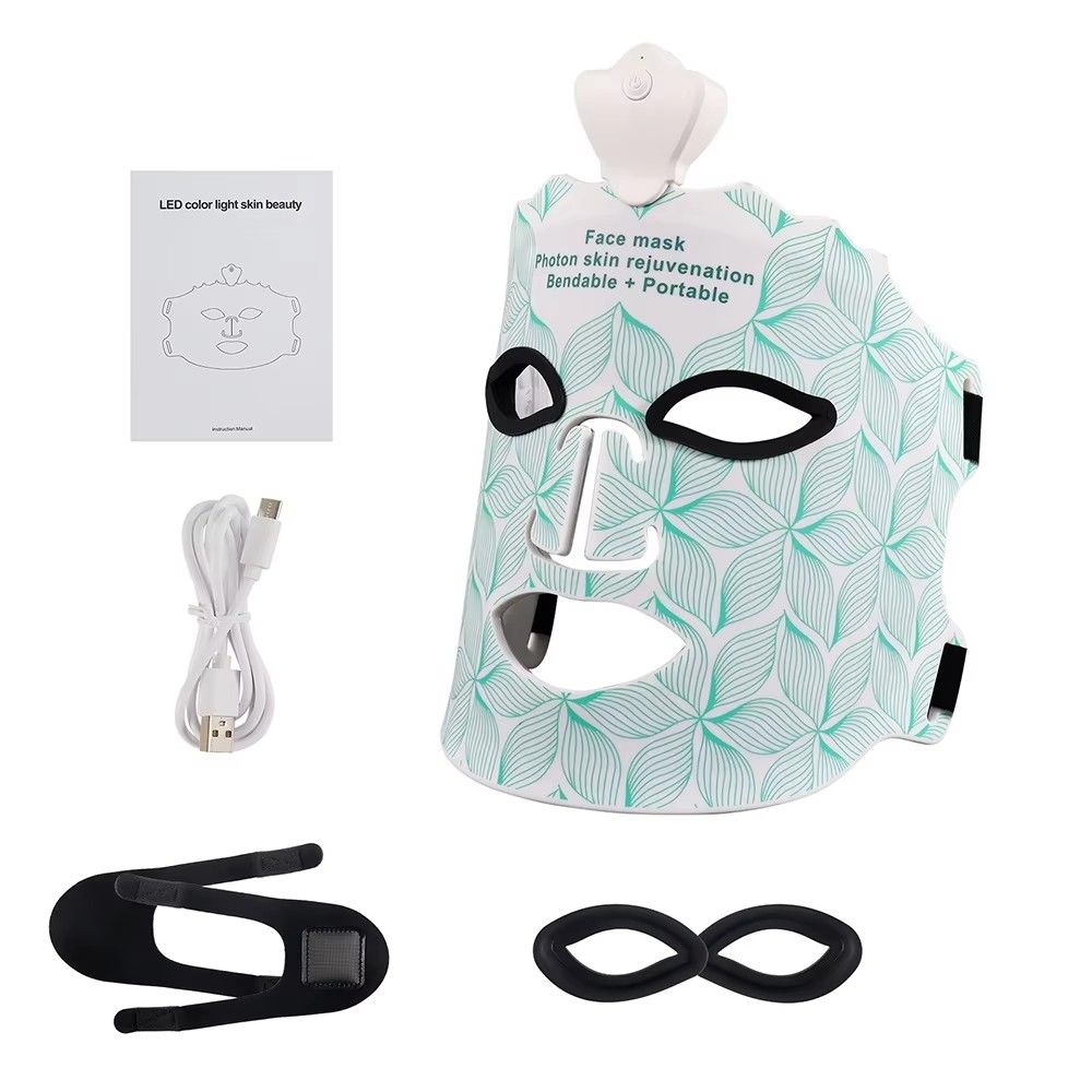 7 Color Light and Infrared Therapy Soft Face Mask – Sun Tanning Store