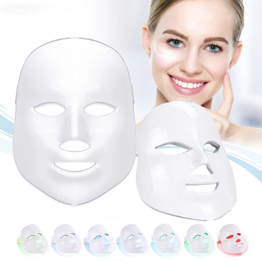 7 Colors LED Red Light Therapy Mask