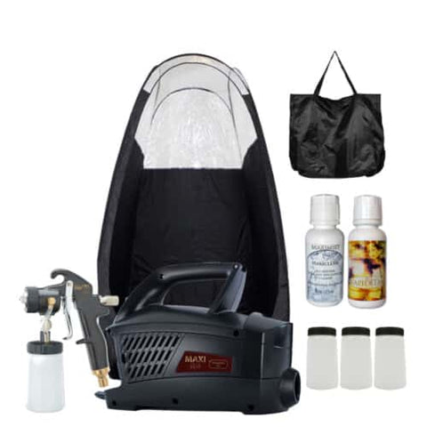 MaxiMist Evolution Pro Spray Tanning System with Tent Spray Tanning Equipment MaxiMist 