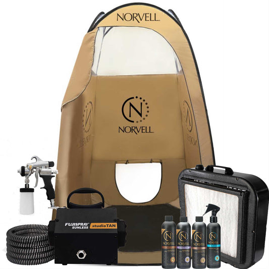 Fuji 2100 studioTAN™ with TAN7350 Applicator Premium Start-Up Kit