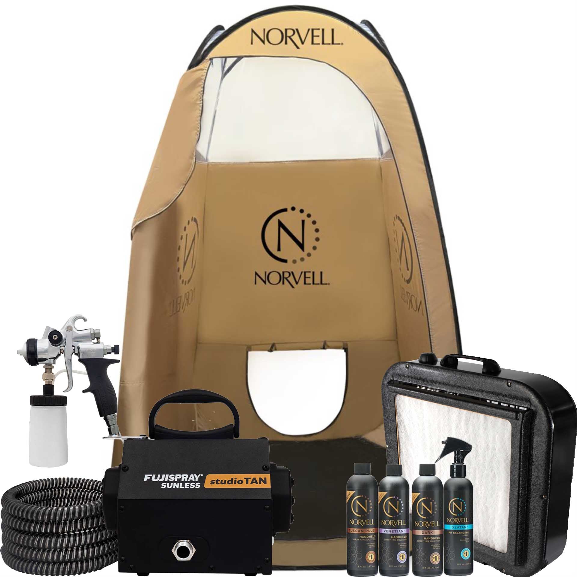 Fuji 6100 studioTAN™ with T-PRO Bottom Feed Applicator Premium Start Up Kit