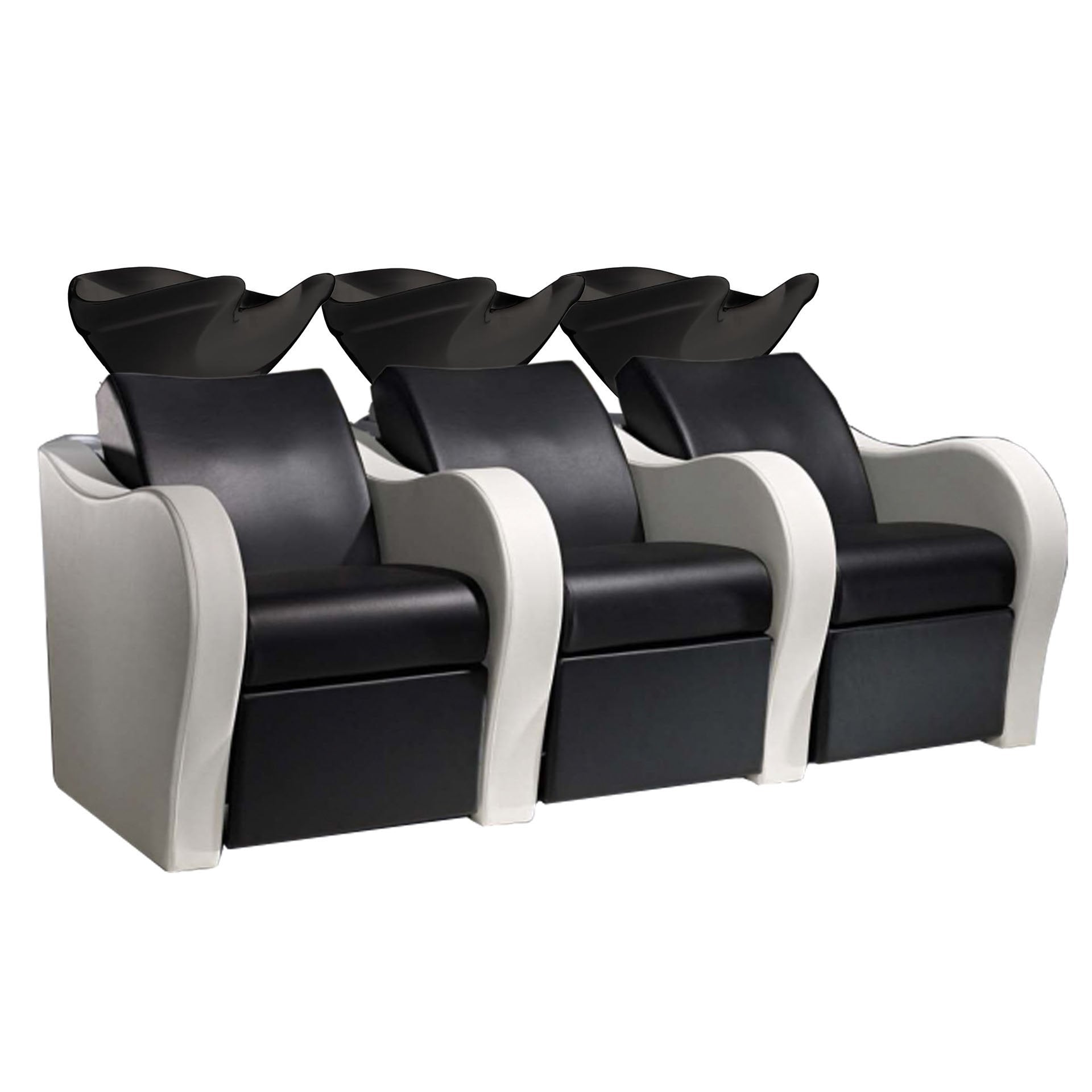 Salon Ambience WU/130 Luxury Triple Unit+Massage & Legrest Salon Equipment Salon Ambience 
