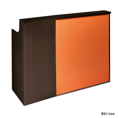 Salon Ambience RD/232 Impact Reception Desk w/Storage Cabinet Salon Equipment Salon Ambience 
