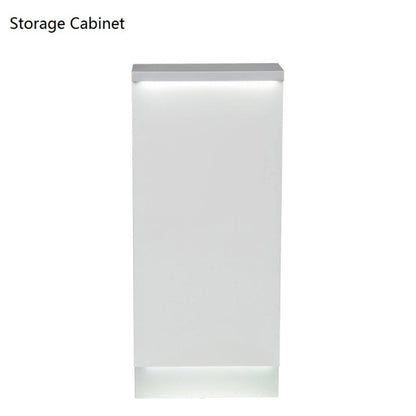 DIR LED Lighting Reception Desk Janus-Curved L-Shaped 4888 Salon Equipment Dream In Reality 