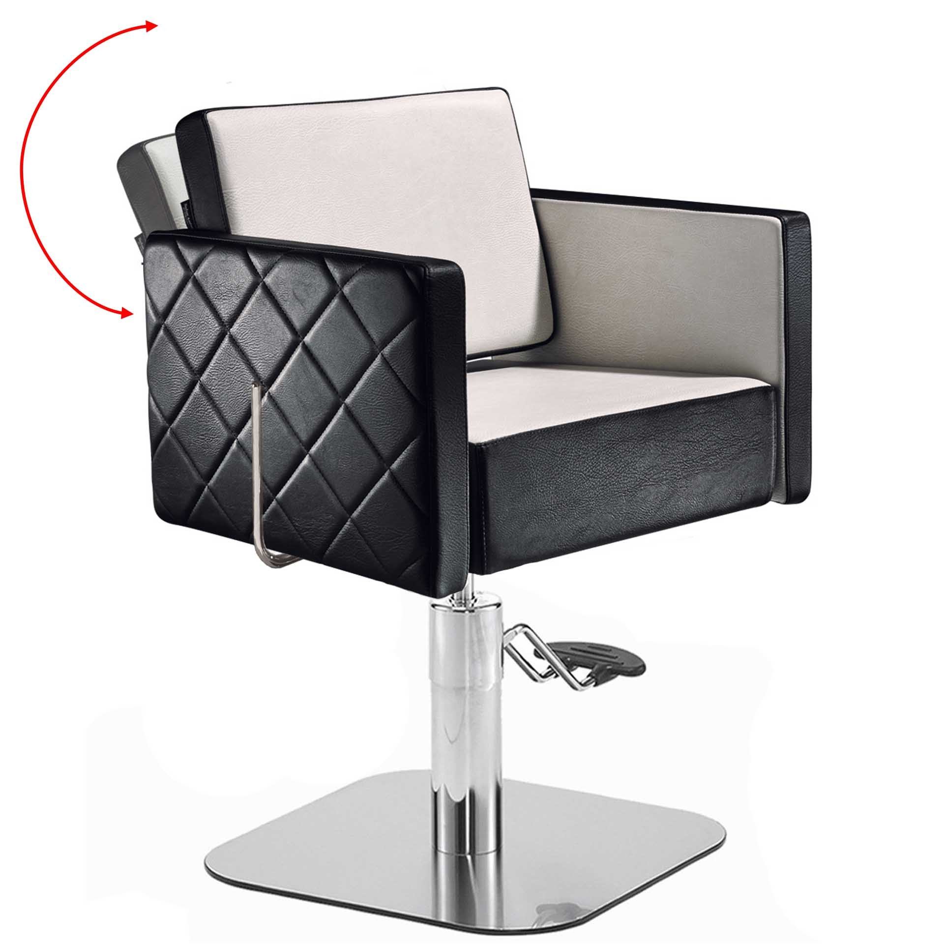 Salon Ambience CH/101 Square Reclining Styling Chair Salon Equipment Salon Ambience 