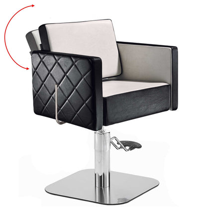 Salon Ambience CH/101 Square Reclining Styling Chair Salon Equipment Salon Ambience 