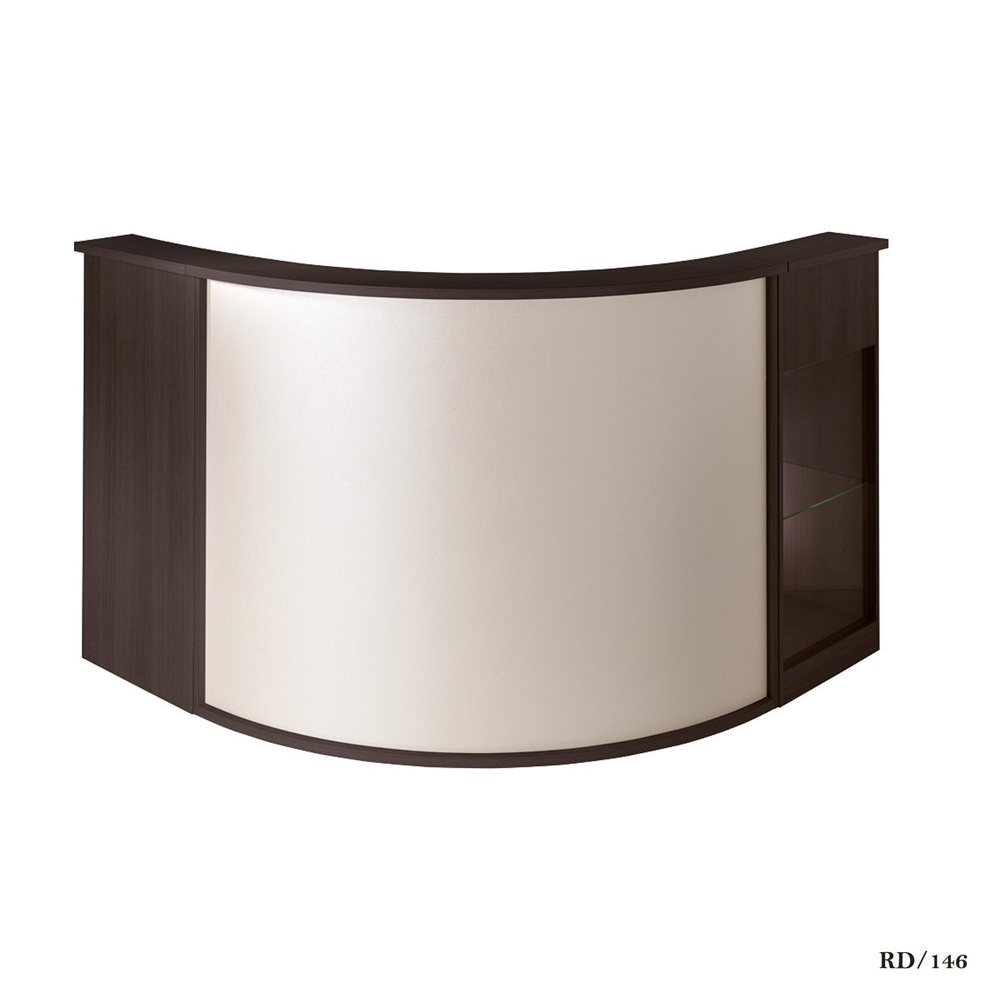 Salon Ambience RD/146 Form Reception Desk w/Display & Storage Cabinet Salon Equipment Salon Ambience 