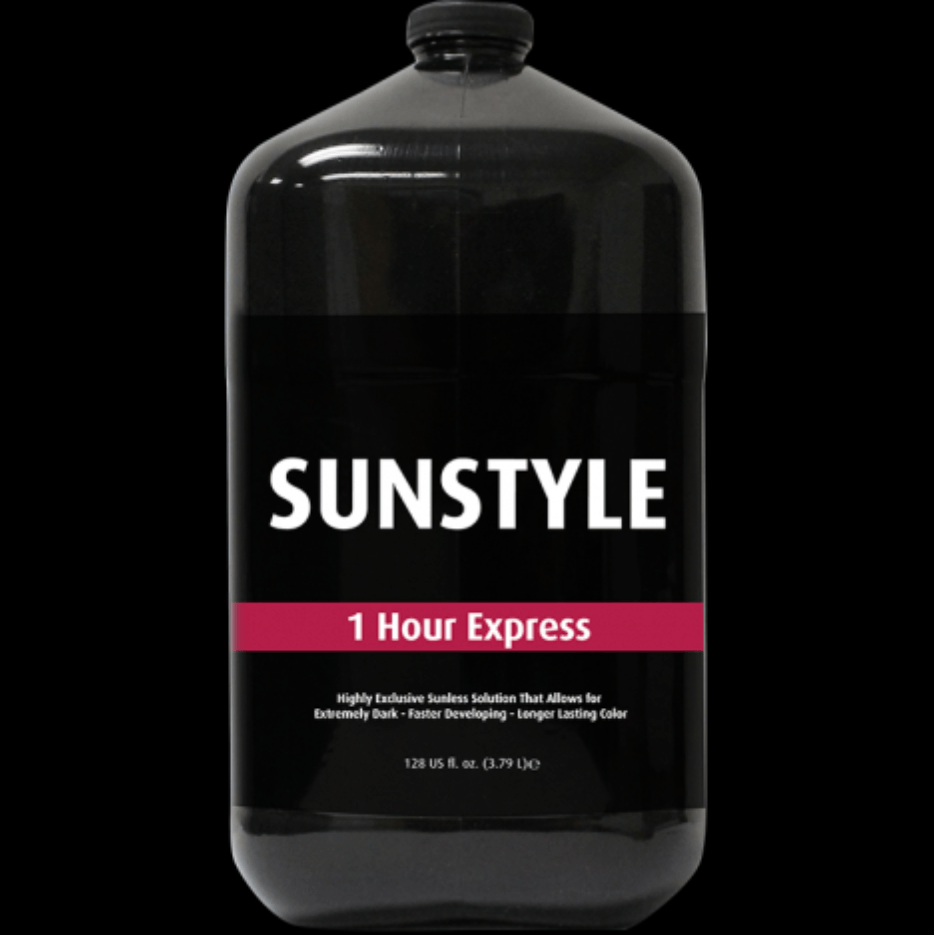 Sunstyle Sunless 1-Hour Express Airbrush Solution 128 oz Gallon Jug Spray Tanning Solutions Sunstyle 