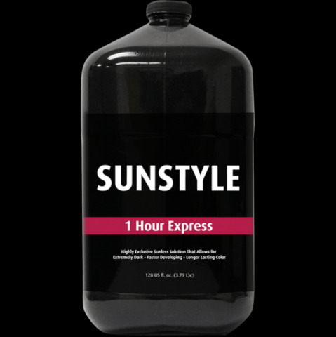 Sunstyle Sunless 1-Hour Express Airbrush Solution 128 oz Gallon Jug