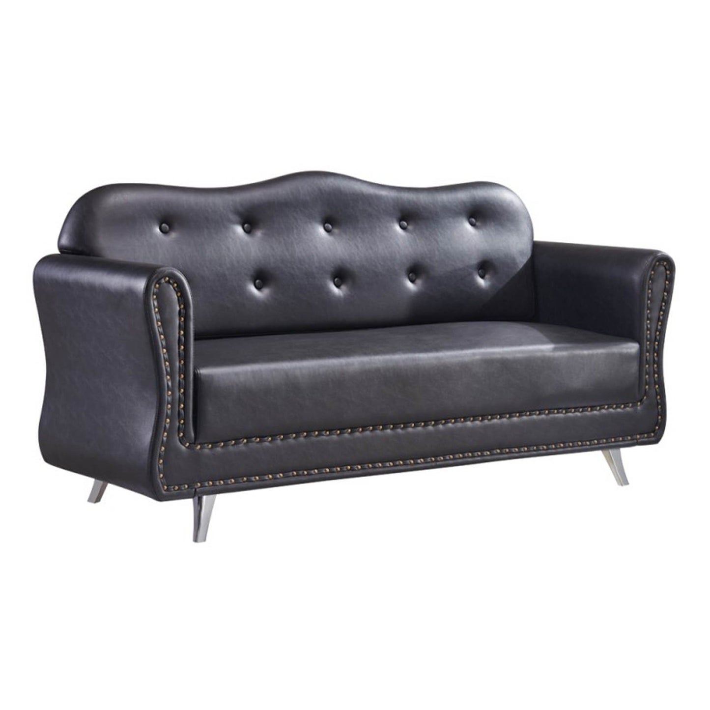 DIR Waiting Bench Gusto-0840 Salon Equipment Dream In Reality Black 
