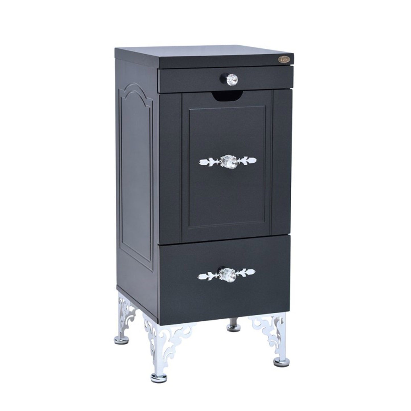 DIR Trolley Cart Elizabeth- 5333 Salon Equipment Dream In Reality Black No Top Protector 