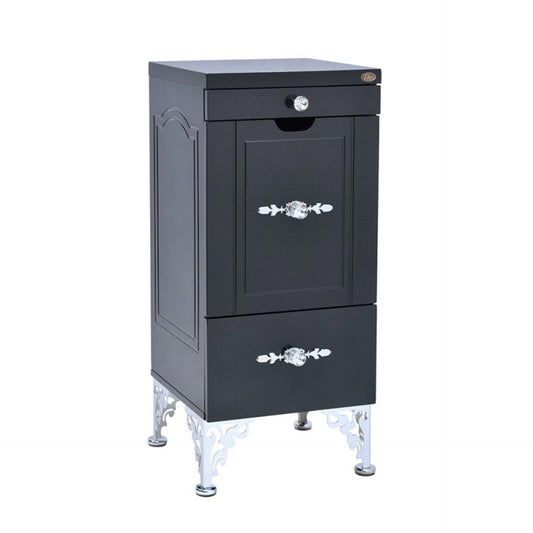 DIR Trolley Cart Elizabeth- 5333 Salon Equipment Dream In Reality Black No Top Protector 
