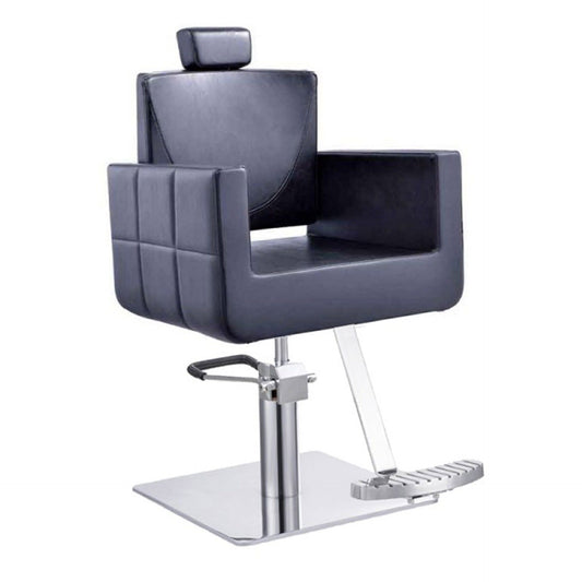 DIR All Purpose Reclining Chair Tetris-1294 Salon Equipment Dream In Reality Black Round Base No Thanks