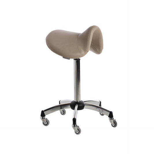 Salon Ambience CS/375 Mustang+ Stool-Chrome Base w/Pro Wheels Salon Equipment Salon Ambience 