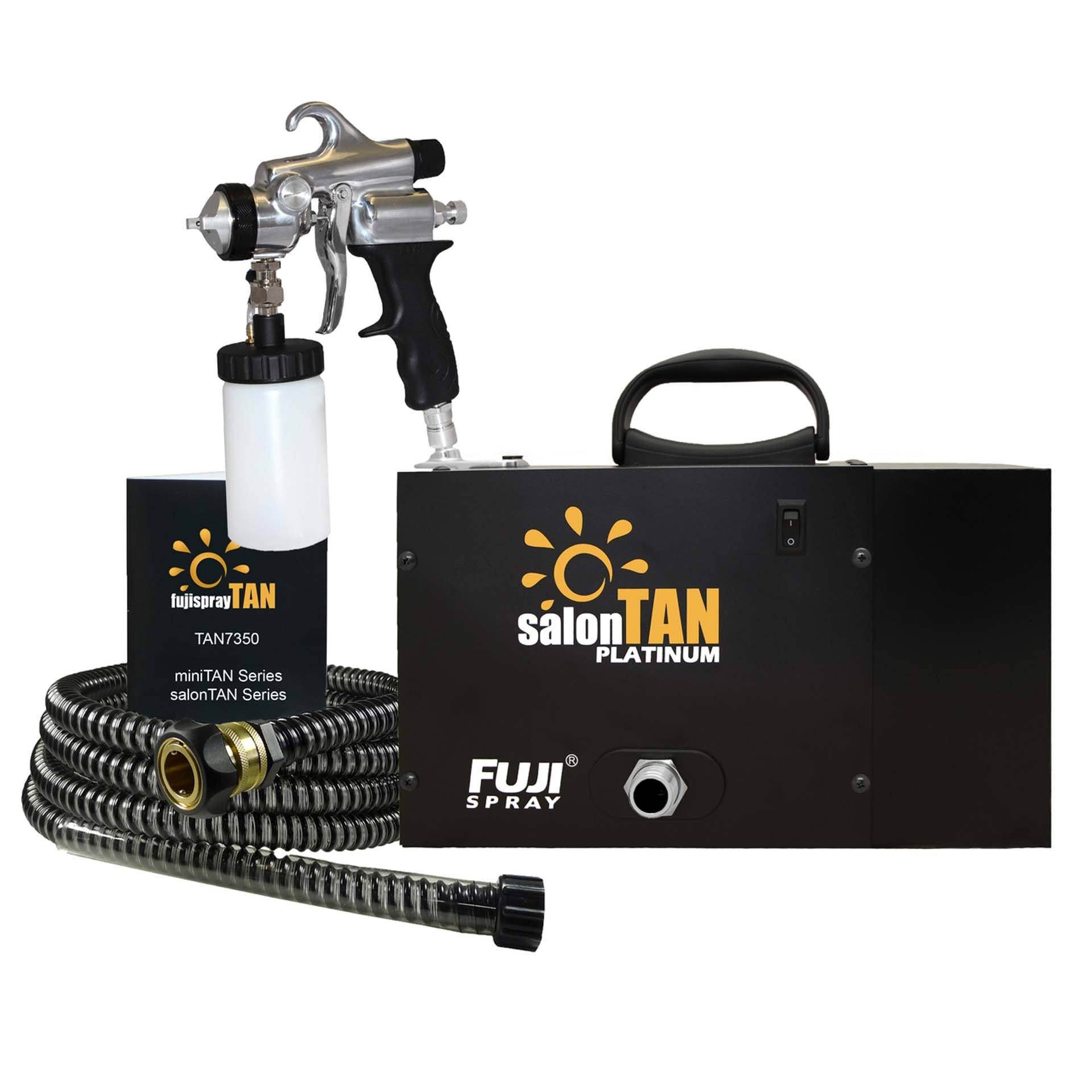 Fuji 2150 salonTAN PLATINUM M-Model Ultra Quiet Start-Up Kit Spray Tanning Equipment Fuji Spray Tan 