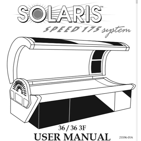 Solaris 36 Speed 175 Tanning Lamp Replacement Kit