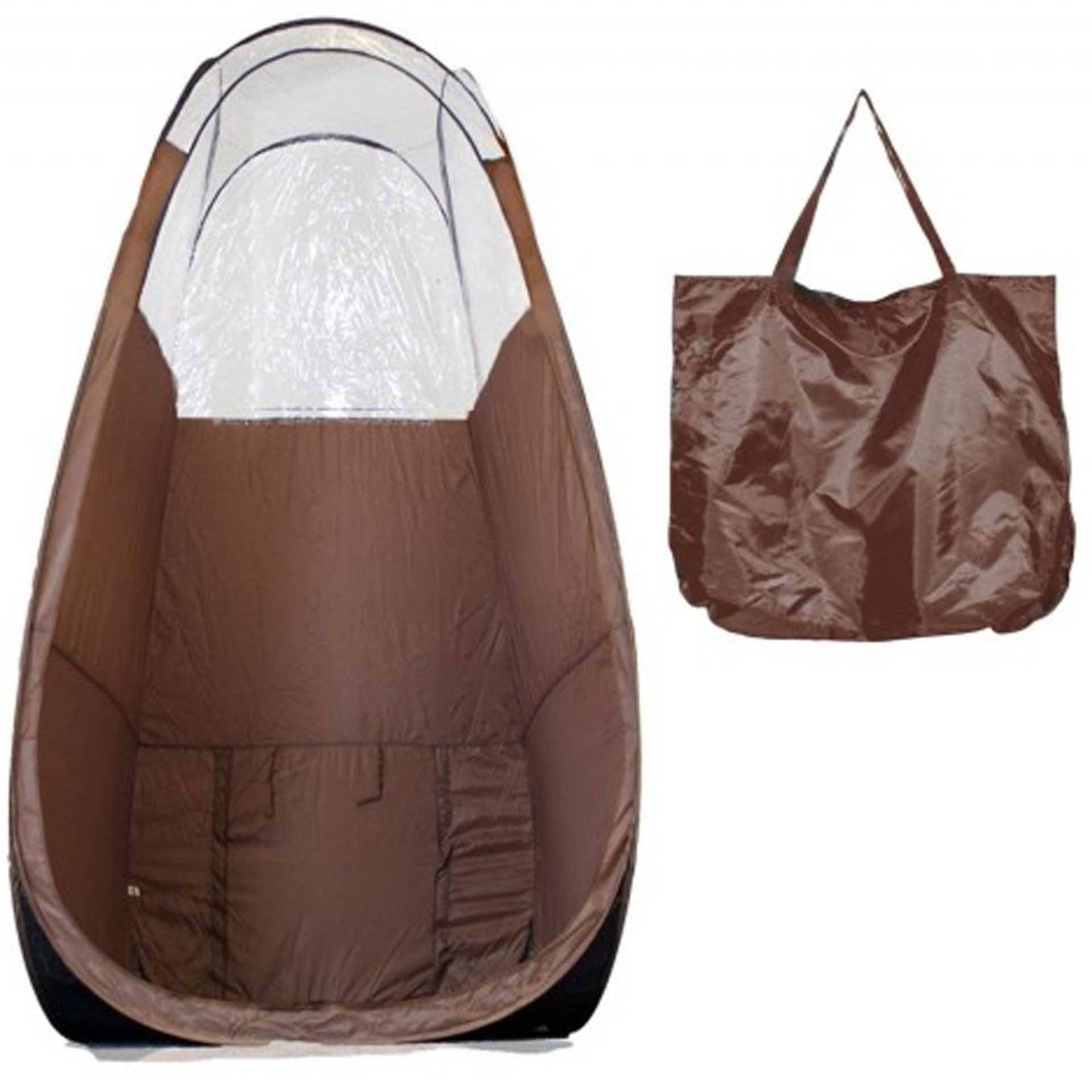 MaxiMist Pop Up Spray Tanning Tent Spray Tanning Equipment MaxiMist UPS Ground Brown 