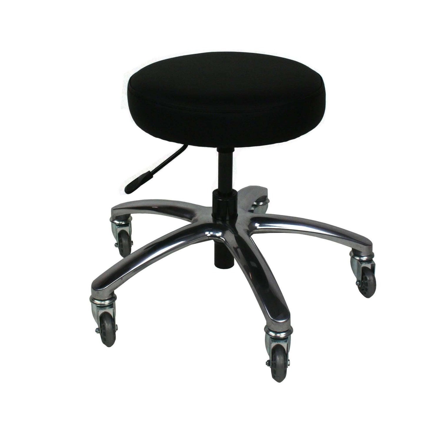 Touch America ProStool Salon Equipment Touch America Black No Back LOW HEIGHT OPTION (14.5"-17.5")