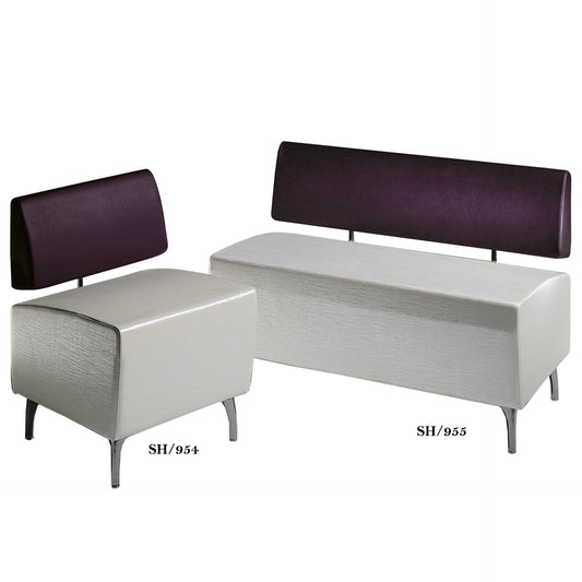 Salon Ambience SH/954 Opale Waiting Chair-Single Salon Equipment Salon Ambience 
