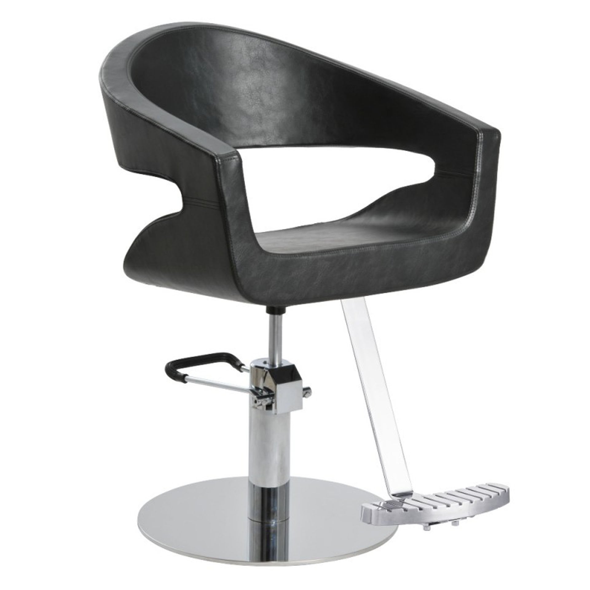 DIR Styling Chair Gama-1131 Salon Equipment Dream In Reality Black Round Base No Cover