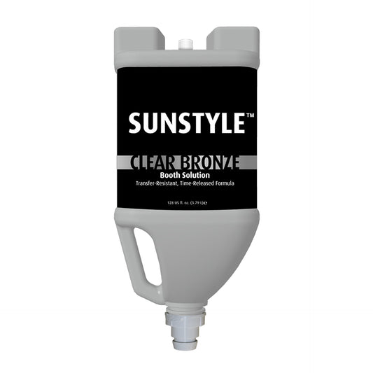 Sunstyle Sunless Clear Solution Vented 128 OZ. Spray Tanning Booth Solutions Sunstyle 