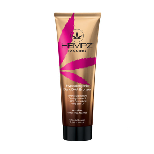 Hempz Hypoallergenic Dark DHA Bronzer 9 OZ. Tanning Lotions Hempz 