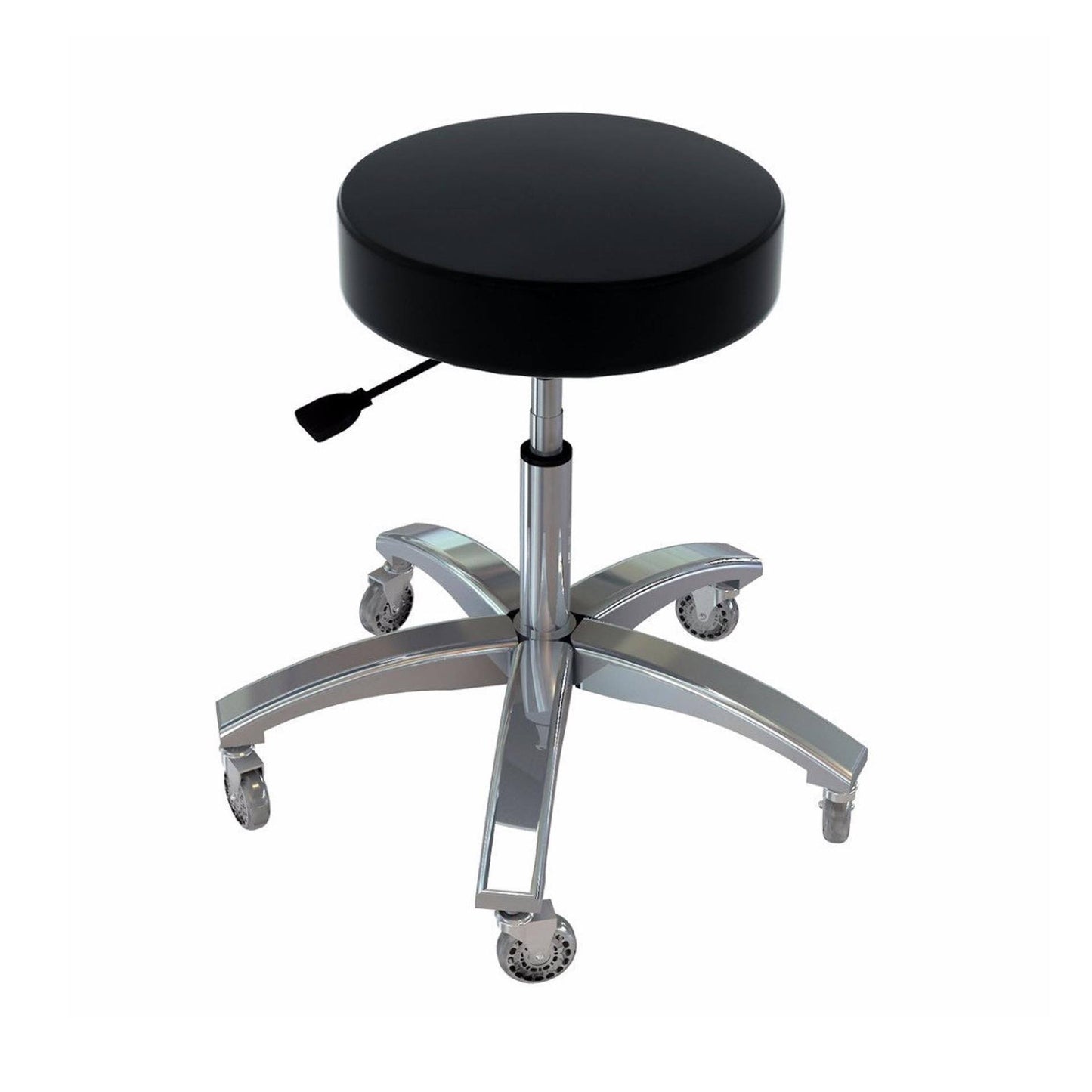 Touch America ProStool Salon Equipment Touch America Black No Back STANDARD HEIGHT OPTION (19"-25")