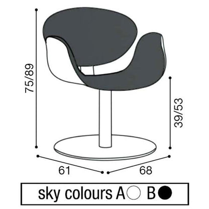 Salon Ambience SH/430 Amber Styling Chair Salon Equipment Salon Ambience 