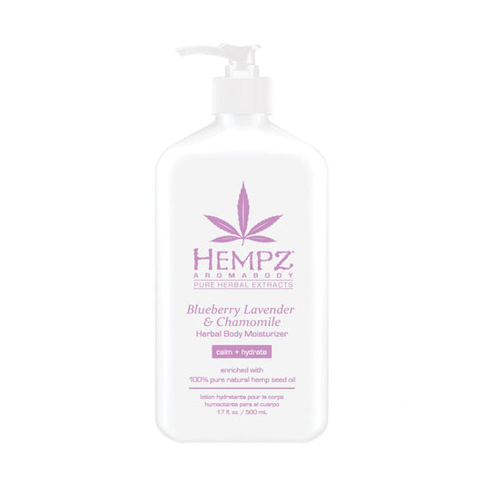 Hempz Blueberry Lavender & Chamomile Moisturizer 17 OZ. Skin Care Hempz 