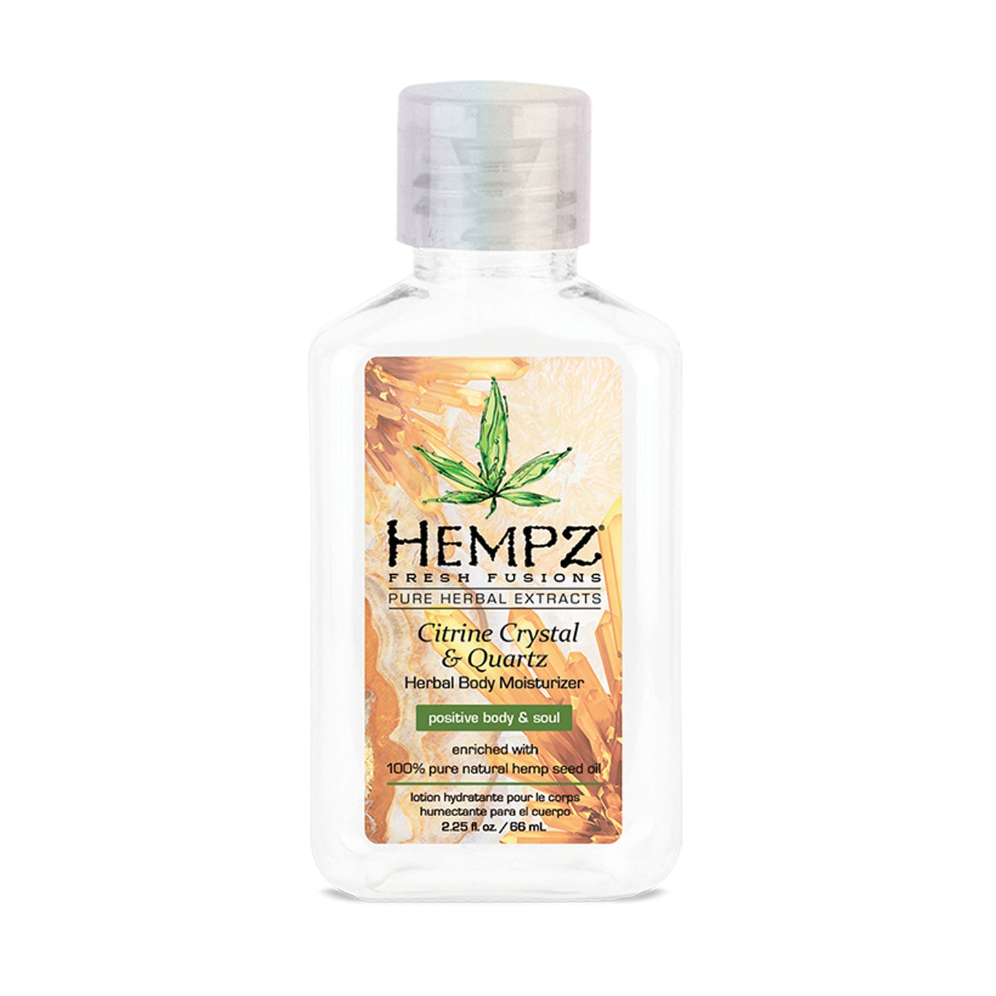 Hempz Citrine Crystal and Quartz Moisturizer 2.25 oz