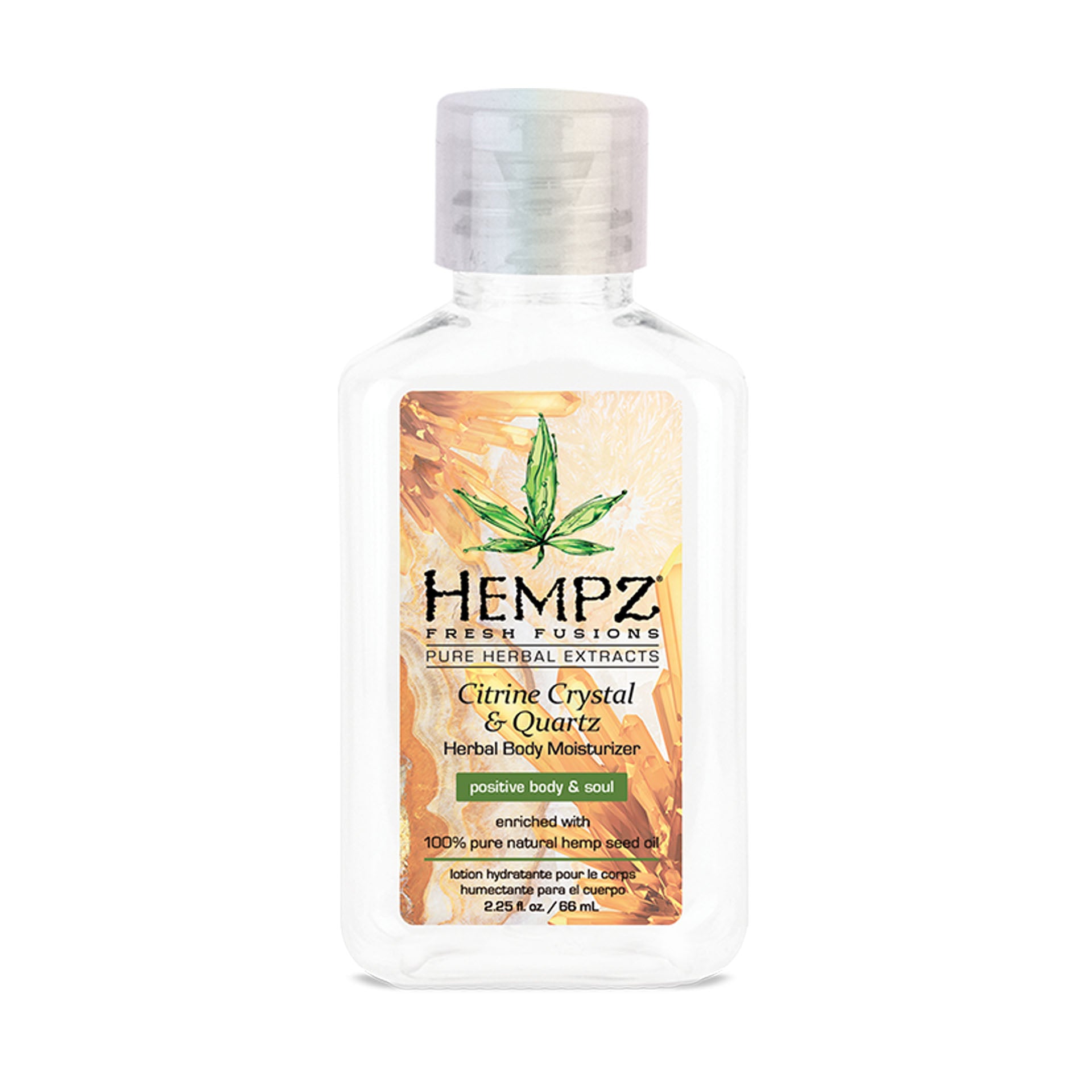 Hempz Citrine Crystal and Quartz Moisturizer 2.25 oz