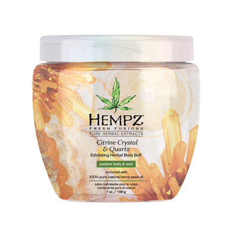 Hempz Citrine Crystal & Quartz Herbal Body Buff