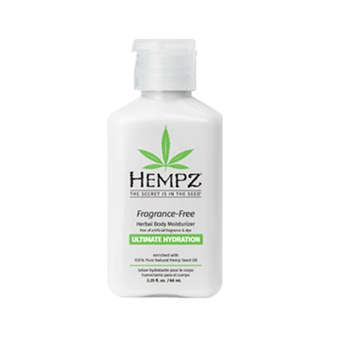 Hempz Fragrance-Free Moisturizer Intense Hydration 2.25 OZ. (2Pack)