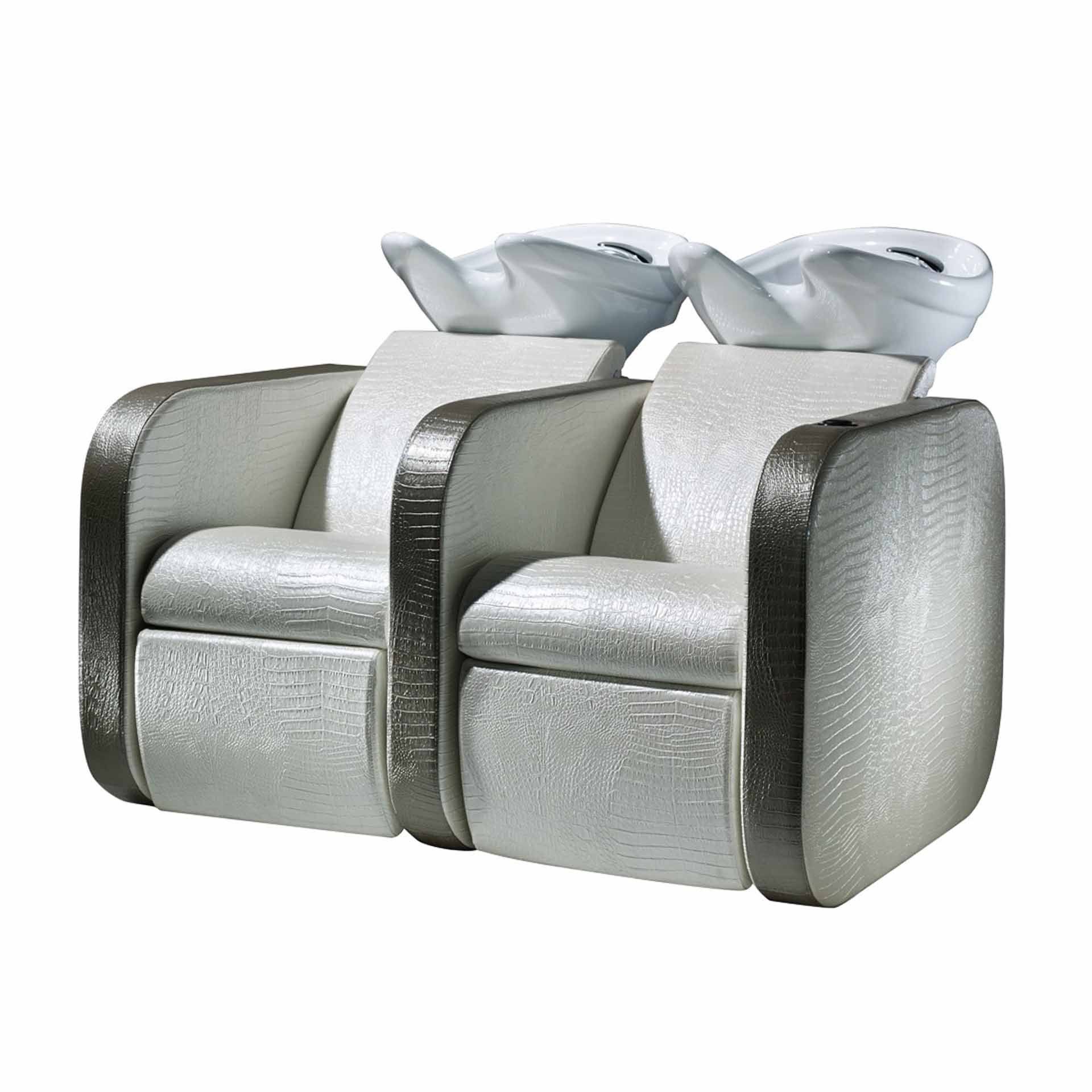 Salon Ambience WU/180 IconWash Double Unit w/Electric Legrest Salon Equipment Salon Ambience 