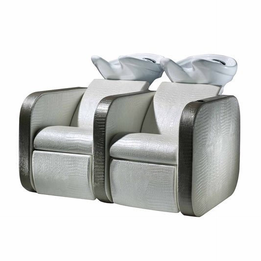 Salon Ambience WU/180 IconWash Double Unit w/Electric Legrest Salon Equipment Salon Ambience 
