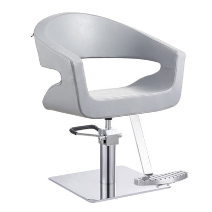 DIR Styling Chair Gama-1131 Salon Equipment Dream In Reality Grey Round Base No Cover