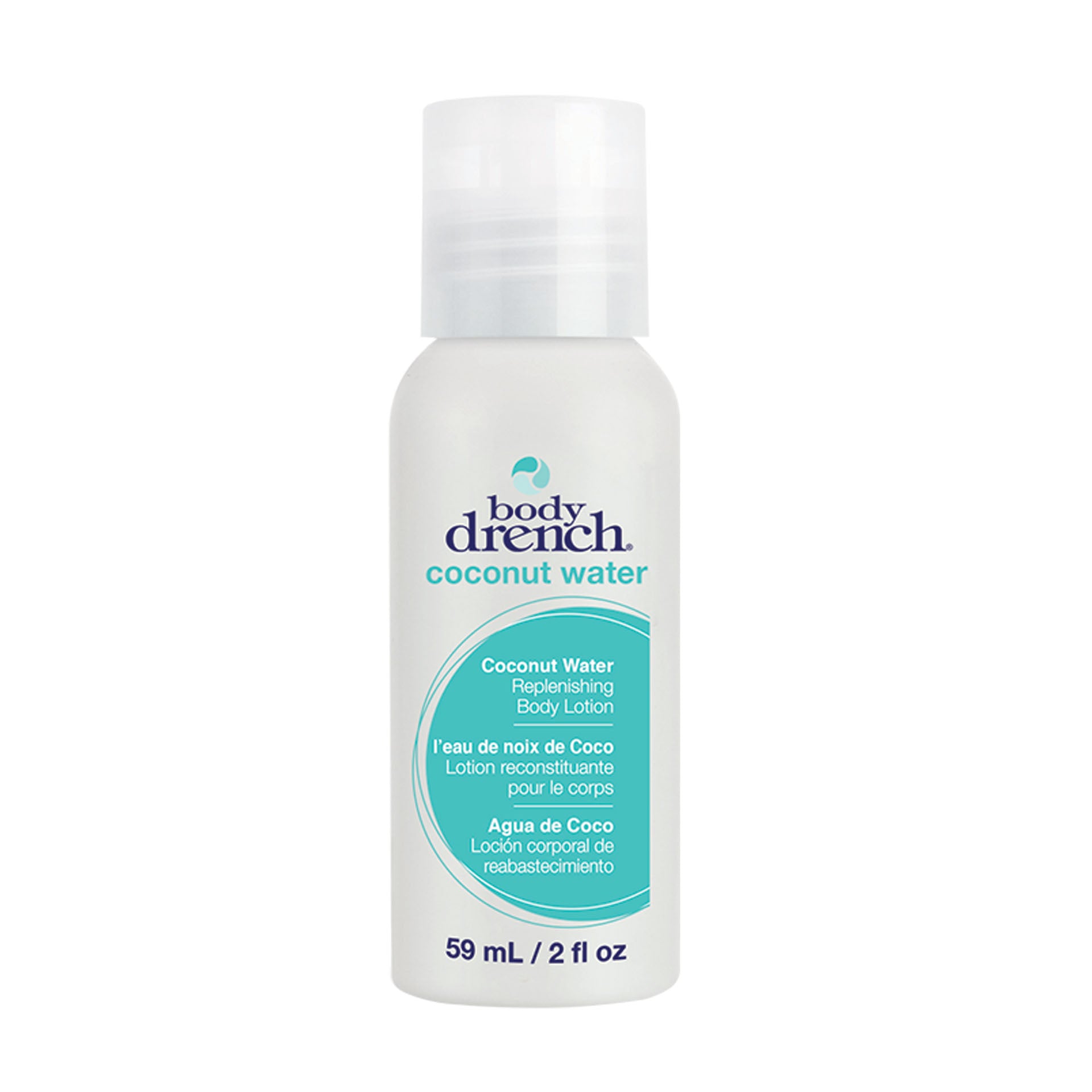 Body Drench Coconut Water Replenishing Lotion 2 OZ.