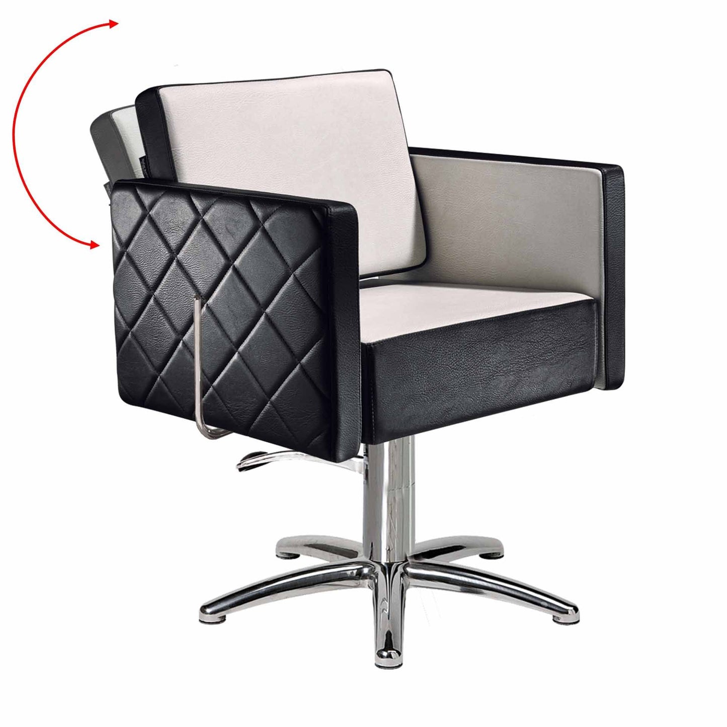 Salon Ambience CH/101 Square Reclining Styling Chair Salon Equipment Salon Ambience 