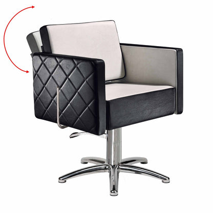 Salon Ambience CH/101 Square Reclining Styling Chair Salon Equipment Salon Ambience 